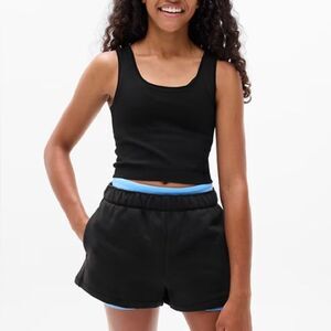 Athleta Girl Rise Above Rib Crop Tank